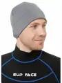 Шапка неопреновая SUP face серая р-р L/XL / Одежда для любителей сап борда, водного спорта