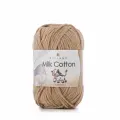 Пряжа для вязания Milk Cotton Artland 4 мотка (100 м, 50 гр), цвет 41 бежевый