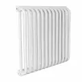 Радиатор трубчатый РС 2-500 24 секции с т/клапаном с нижней подводкой прав ВР G 1/2 RAL 9016 (Белый) КЗТО РС250024НП
