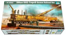 00207 trumpeter Труба 1/35 280 мм K5(E) Leopold German railway Gun 00207