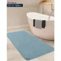 Коврик для ванной комнаты 70х120 см премиум коллекция нескользящий голубой