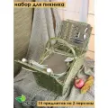 Набор для пикника с термосумкой Comodo Picnic на 2 персоны 15 предметов SET 8