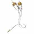 Star MP3 Audio Cable, 3.5 Phone 2RCA, 5 m, 00310005