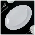 Блюдо овал с утолщенным краем White Label 35,5х24,5х2,5 см 2784659