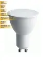 (4 шт.) Светодиодная лампочка Saffit MR16 GU10 230V 15W(1275Lm) 6400K 6K матовая 57x50 SBMR1615 55223 Холодный белый. Цоколь GU10