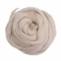 Шерсть для валяния полутонкая 100%, Троицкая камвольная фабрика, 100 г (89 фрез)