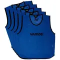Манишка VAMOS футбольная, унисекс, для взрослых, 5 шт, синяя