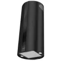 Вытяжка кухонная цилиндрическая островная MEFERI TUBE40BK ISLA COMFORT PLUS на 40см, черная, производительность 1200м3/ч
