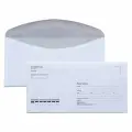 Конверт почтовый E65 KurtStrip (110x220мм, 80г, декстрин, печать Куда-Кому) белый, 50шт. (207.50), 5 уп.