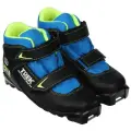 Ботинки лыжные детские TREK Snowrock1 SNS черный/ лого лайм неон 32