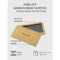 Палитра магнитная из бамбука INGLOT FLEXI ECO палетка легкая универсальная для рефилов системы FREEDOM на 8 теней или 4 скульптора