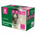 Электрогирлянда-нить комнатная Снежинки 10 м, 80 LED, теплый белый, USB, золотая сказка, 592204