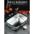 Противень Jolly Kitchen нерж. сталь 0,8мм 32x22x7,5 см