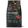 Сухой Беззерновой корм Grandorf Fresh с живыми пробиотиками. Для взрослых стерилизованных или пожилых кошек, со свежим мясом ягненка и бататом 400 г