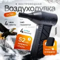 Воздуходувка портативная/ ветродуйка аккумуляторная/ турбовентилятор 130000/ турбо вентилятор 5000 мАч.