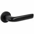 Дверная ручка на круглой розетке Fuaro (Фуаро) PRIDE K. SLR52 черный