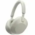 Беспроводные наушники Sony WH-1000XM5, mini jack 3.5 mm, серебристый