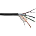 Кабель информационный Lanmaster LAN-5EFTP-OUT кат.5E F/UTP 4X2X24AWG PE внешний 305м черный