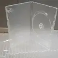 Футляр для DVD дисков, Box 14 мм для 1-2 дисков, прозрачный (clear), 25 шт. в упаковке.
