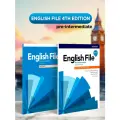 English File pre intermediate 4th edition. полный комплект: Student's Book (учебник) + Workbook (рабочая тетрадь) + Диск