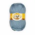 Пряжа ADELIA JESSICA 67% шерсть, 33% полиэстер 5 шт. х 100 г 260 м +- 10 м №22 голубой