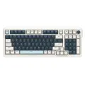 Трехрежимная настраиваемая механическая клавиатура REDRAGON KS99, Blue/White, Bluetooth, PBT, Dragon Dance Switch