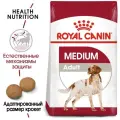 Корм Royal Canin Medium Adult для собак средних размеров от 12 месяцев до 7 лет 1 уп. х 1 шт. х 4000 г (для мелких и средних пород)