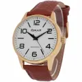 Наручные часы OMAX, коричневый, белый, желтый