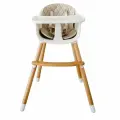 Стул BABYROX для кормления Feeding chair белый с бежевым сидением 192