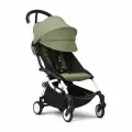 Stokke Yoyo 3 Прогулочная коляска легкая для путешествий в ручную кладь White/Olive