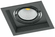 Светодиодный светильник Feron AL201 карданный 1x20W 4000K 35 градусов , черный 41290 fr_41290