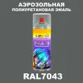 Аэрозольная полиуретановая эмаль, спрей 520мл, цвет RAL7043 Транспортный серый B