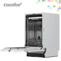 Встраиваемая посудомоечная машина Comfee CDWI454i, 45 см, 3 корзины, 10 комплектов, 8 программ, луч на полу, аквастоп