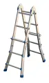 Лестница-трансформер алюмет TT43 4x3 телескопическая