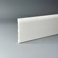Плинтус дюрополимер напольный Paolo Arte Konture (Паоло Арте Контур), 80х9х2000 мм, Kr034P белый