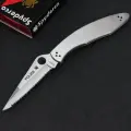 Нож складной туристический Spyderco Police серрейтор
