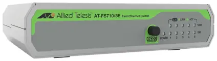 Коммутатор Allied Telesis AT-FS710/5E-60 5x100Mb неуправляемый