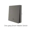 Умный выключатель MoesHouse RF433, 1 Gang Master Switch