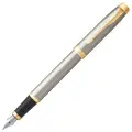 Parker IM Core - Brushed Metal GT, перьевая ручка, F