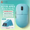 Ajazz AJ159 APEX Беспроводная мышь Paw3950 RGB, голубая\синяя