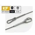 Тросовый комплект для подвешивания KREPFIELD KF102, нержавеющая сталь А4, трос 3 мм 50 м