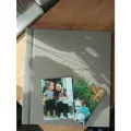 Фотоальбом, родословная книга. Книга для пожеланий, серо-бежевый