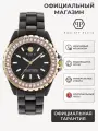 Наручные часы PHILIPP PLEIN, черный, розовый, золотой