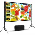 VEIDADZ 120экран для проектора без складок с двойным штативом