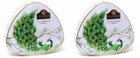 ZYLANICA Чай листовой Peacock Collection, green, GP1, зеленый, 100 гр, 2 уп