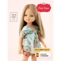 Кукла Paola Reina (Паола Рейна) Роксана в голубой тунике с цветами, 32 см