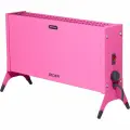 Конвектор обогреватель электрический ZEDER 10MX-12 PINK, серия Blimey. Механическое управление