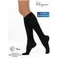 Гольфы ИНТЕКС Элеганс, противоварикозные, 1 класс черный