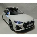 Металлическая масштабная модель автомобиля Audi RS 6 AVANT коллекционная 1/18 (свет + звук) новинка 2025