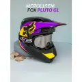 Мотошлем FOX PLUTO G1 L, кросс/эндуро, унисекс, ABS-пластик/хлопок, сертификация DOT